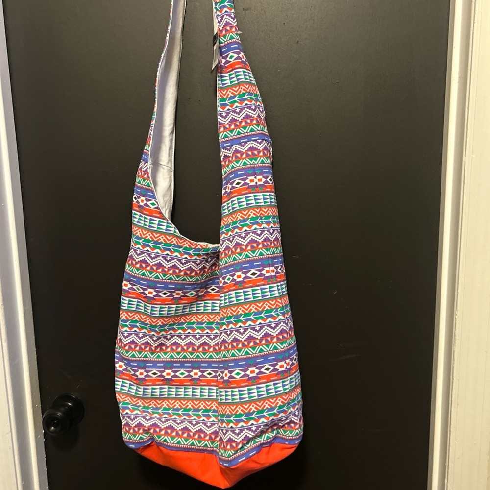 Ace Multicolor Patterned Shoulder Bag